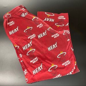 NBA Sleep Pants: Miami Heat XL